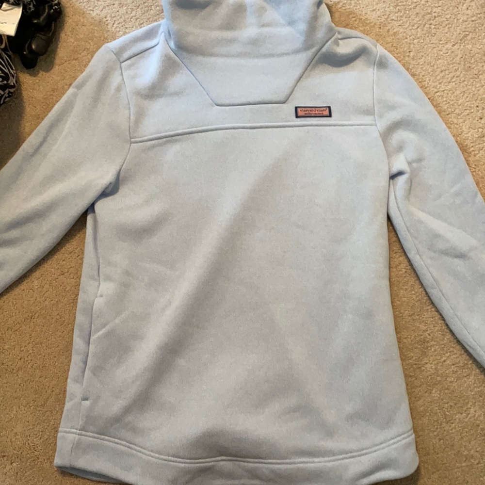 Never Worn Baby Blue Vineyard Vines Pullover